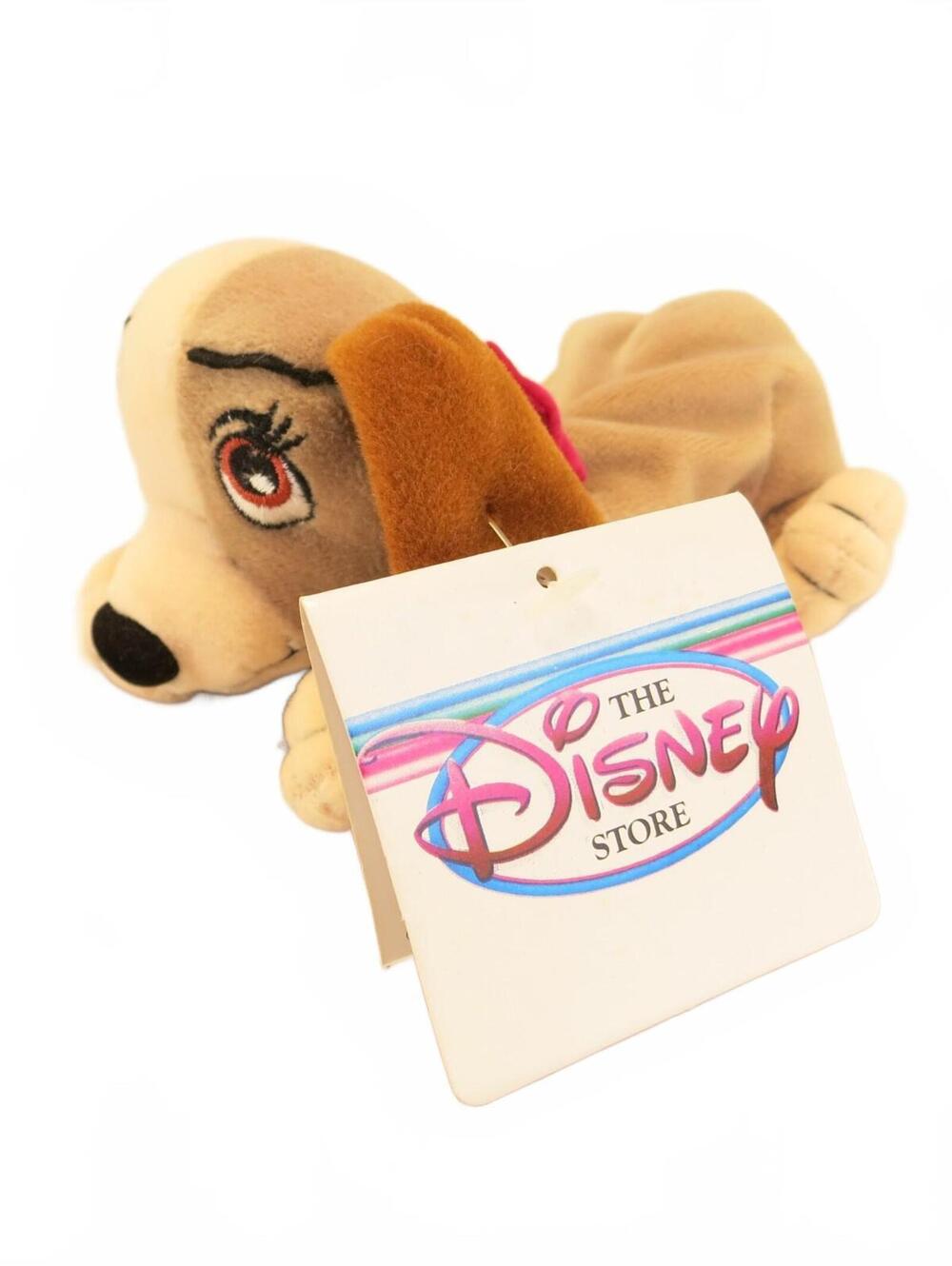 Disney Lady Plush Bean Bag 2001 Vintage Collectible with Tag